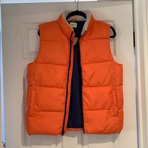 Boys puffy vest